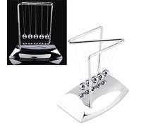 OEBUAFI Newtons Cradle, Physics Science Pendulum Desk Toy with Steel Balance Balls, for Office Decor Home Ornament Educational Gift