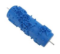 OEBUAFI Pattern Paint Roller, Rubber Decorative Texture Roller for Wall and Furniture, Creates Uniform Textured Patterns for Home Renovation and Crafts (Rubber)