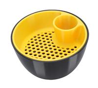 OEBUAFI Pistachio Bowl with Shell Storage, 4.5in Snack Serving Bowl | 4.5x2.8in Compact Size, for Home Kitchen, Movie Night, Party Gatherings, Fits and Various Snacks