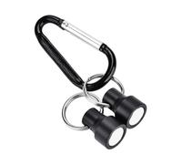 OEBUAFI Powerful Fishing Net Magnetic Release Clip for Easy Access and Tool Lanyard, Perfect for Camping and Fishing Adventures, Stainless Steel (Single Buckle)