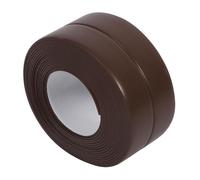 OEBUAFI PVC Self Adhesive Sealing Strip, Watertight Wall Caulk Tape for Kitchen Sink and Bathroom, Flexible 90 Degree Fold, 3.2 Meter Length in White Gray Brown (22mm*3.2M)