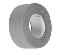 OEBUAFI PVC Self Adhesive Sealing Strip, Watertight Wall Caulk Tape for Kitchen Sink and Bathroom, Flexible 90 Degree Fold, 3.2 Meter Length in White Gray Brown (38mm*3.2M)