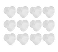 OEBUAFI Refillable Coffee Capsule, Fine Workmanship Lightweight PP Material with Spoon and Brush, Fit for U Citiz Gran Maestra Lattissima (30 Cups + 30 Screen Protectors + Spoons and)