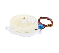 OEBUAFI Refrigerator Evaporator Fan Motor Replacement for Z40E12MS1A0 57K06, 4 Pin DC Fan Motor with 63cm Cable, Compatible with EAU64824806 for Efficient Cooling