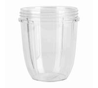 OEBUAFI Replacement Top Cup, Transparent Large Capacity Extractor Mug with Convenient Measurement Markings for 900W Blender Juice Extractor Machines (18 OZ)