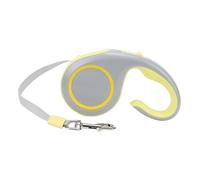 OEBUAFI Retractable Dog Leash 3 Gears Adjustable 5m Fluorescent Rope with Ergonomic Handle for Outdoor Walks