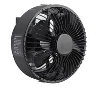 OEBUAFI Round Fireplace Fan, Heat Powered Stove Fan with Aluminum Alloy Construction and Compact Design, for Wood Burner Kerosene Stove and Household Use