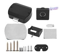 OEBUAFI Smart Fingerprint Lock Biometric Cabinet Lock Drawer with 360-Degree Recognition 0.5s Unlocking Self-Learning Algorithm for Home Office Wardrobe Furniture