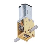 OEBUAFI Speed Reduction Mini DC Metal Motor Low Noise Gear for Electronics and Robotics Projects (53RPM)