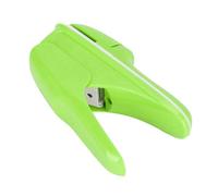 OEBUAFI Stapleless Stapler, Labor Saving Hand Tool with Ergonomic Handle, for Office School Home Safe Binding Up to 8 Pages (Green)
