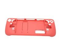 OEBUAFI Steam Deck Kickstand Case Hands Full Protection Comfortable In The Hand for Game Console Accessory (Red)