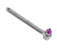 OEBUAFI Steel Brake Bleeder Wrench, 11mm Brake Fluid Bleeding Tool for
