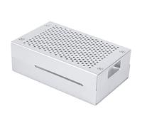 OEBUAFI Sturdy Aluminum Alloy Box/Cover Enclosure for 3 Model B+ with Vent Surface Over 30% Thicker Than Ordinary Cases Long Service Life Easy Installation with 10 Screws, Ideal for Computer Engineers