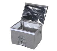 OEBUAFI Summer Pet Cooling House Convenient Foldable Cat Dog Ice House for Indoor Outdoor Use, Enhancing Interaction and Happiness Between Cats and Owners, Resistant Safe Materials (Grey)