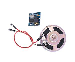 OEBUAFI SYN6288 Voice Module with Intelligent Text Analysis Algorithm for Car Info Terminal and Electronic Products, 1 X Sound Module with Horn for Mobile Phone Use