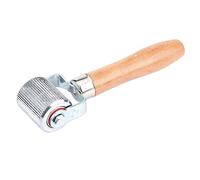 OEBUAFI Tire Patch Stitcher Roller with Wooden Handle, Bearing Inside for Inner Tube Repair (Large)