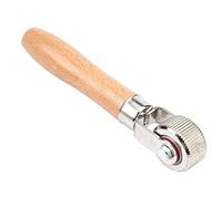 OEBUAFI Tire Patch Stitcher Roller with Wooden Handle, Bearing Inside for Inner Tube Repair (Medium)