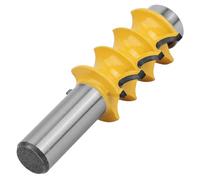 OEBUAFI Triple Bead Router Bit 1/2 Inch Shank Size | Durable construction, Micro- carbide, Enclosed bearing, Heat resistant coating