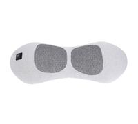 OEBUAFI USB Powered Heated Lumbar Support Pillow 3 Heating Levels Ergonomic Memory Foam Heating Back Pillow for Bed Sleeping, Polyester Material (Gray #12)