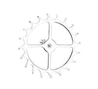 OEBUAFI Watch Escape Wheel for ETA 2824-2 2836-2 2834 Movement Reliable Replacement for Broken Watches