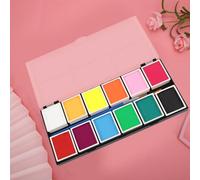 OEBUAFI Water-Based Body Face Paint Halloween Party Makeup Pigment for Kids and Adults, 12 Colors Kit