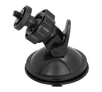 OEBUAFI Windshield Suction Cup Holder, Lightweight 1/4in Screw Mount for Car Cameras, Reliable and Easy to Use, Black, 60x60mm/2.4x2.4in
