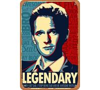 Oedrtqi Barney Stinson How I Met Your Mother Poster Metal Tin Signs Home Bar Man Cave Vintage Wall Decor Funny Gifts 12 X 8 Inches