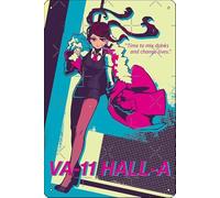 Oedrtqi Jill (VA-11 Hall-A) Print 8 x 12 Inch Funny Metal Tin Sign Game Room Man Cave Wall Decor