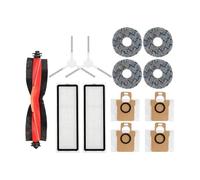 OEFNOCLKG Compatible With Xiaomi Robot Vacuum X10+ / X20+ / X10 Plus / X20 Plus Parts Accessories Main Side Brush Filter Mop Cloth(Set A-13PCS)