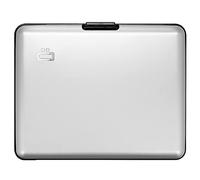 ÖGON -DESIGNS- Aluminium Wallet, RFID Protection. Model: Stockholm Large