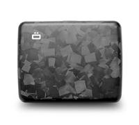 ÖGON -DESIGNS- Forged Carbon Fiber Wallet, Large Capacity with Metal Lock, RFID Protection Against Fraud & demagnetization, Smart Case Oslo Large Model