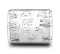 ÖGON -DESIGNS- Oslo Large Aluminium Wallet, Large Capacity with Metal Clasp, RFID Protection Against Fraud and Demagnetization, Smart Case Model Oslo Large, Travel Engraving, One Size, Minimalist