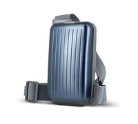 ÖGON -DESIGNS- Phone Bag & Wallet The ultimate smart case for your phone with an innovative built-in wallet (Navy Blue)