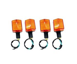 OEHCBDKS Motorbike Rear Blinker 4pcs Motorcycle 12V Rear Turn Signal Light Lamp Indicator Winker Blinker Flashing For Ho&nda XR650L 1993-2020 XR250L 1991-1996