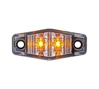 OEHCBDKS Motorbike Rear Blinker Clearance Lamp Warning Light LED Side Marker Lamp Red Amber White 12V- 24V For Trailer Truck Caravan