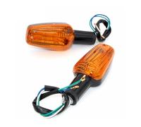 OEHCBDKS Motorbike Rear Blinker Front Indicator Flashers Turn Signal Light for Ho&nda VTEC 1 VTEC 2 CB400 CB 400 Motorcycle 2Pcs Amber Lamp