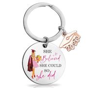OEHEDOU Graduation Congratulation Gift For Her 2026 Graduation Gifts For Women Girls 2026 Graduation Gift For College Student High School University Graduations Keychain Perfect Gifts For Graduates