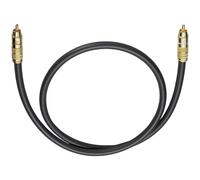 Oehlbach 204502 RCA Subwoofer Cable 2m Anthracite Gold Plated NF 2...