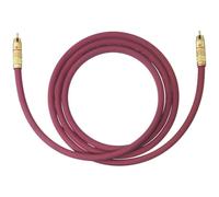 Oehlbach 20543 NF 214 Sub RCA Audio Cable 3.00m Bordeaux Gold Plat...
