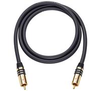 Oehlbach NF - sub-woofer cable 1 m Black