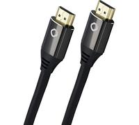 OEHLBACH Black Magic MKII - 8K Ultra High-Speed HDMI Cable - 8K FUHD 60Hz 4320p / 4K 120Hz 2160p - 48Gbit/s (21:9 Cinema, 3D, Dolby Vision, Dynamic HDR 10+, VRR, eARC, UHD2) - 5 Metres, Black