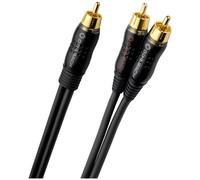 Oehlbach D1C23711 RCA Y cable 2x RCA to 1x RCA Anthracite 12.50 m ...