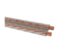 Oehlbach D1C311 Speaker Cable 2x6mm² Transparent 400W Durable Flexible