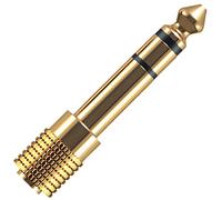 Oehlbach D1C35021 i-Jack AD 35/63 Adapter Gold 3.5 mm socket to 6....