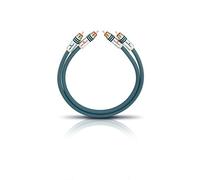 OEHLBACH NF 14 Master Set Audio Cables (2x 4.5m, Platinum Grey)