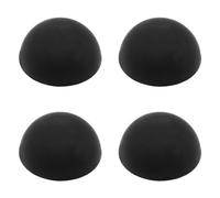 Oehlbach One for All | Effective Resonance Damper for Subwoofer, Speaker, Amplifier and Turntable | Pack of 4 | Speaker Feet in Black