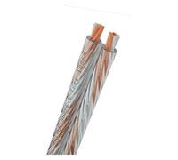 Oehlbach Speaker Cable: 2x6mm² Transparent OFC/Spiece Copper D1C356