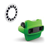 OEHUG 3D Slide Viewer for Kids, Educational STEM Toy with 7 Animal & Space Slides - Knob Operated Exploration Viewer for Nature Learning & Curiosity - Screen for Boys & Girls (Green)