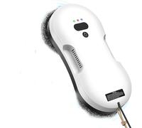 OEHUG Window Cleaning Robot, Automatic Window Cleaner With Dual Water Spray, Electric Window Cleaner With Remote Control, Window Vacuum With 2800Pa Suction, 10 Cloths, UPS Power-Off Protection System