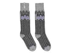 Öjbro Vantfabrik | Thick Merino Wool Socks | Fager Iris | WildBounds S